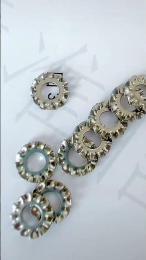 How Good quality Stainless Steel External Teeth Gasket Serrated Lock Washer DIN6798 Type A works