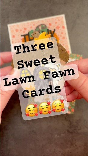 3 Sweet Lawn Fawn Cards #cardmaking #cardcreations #lawnfawn @lawnfawn