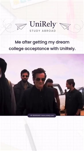 UniRely® - Study Abroad on Instagram: "That confidence hits different when it’s backed by a dream college acceptance. 😎🎓 Right guidance. Right strategy. Real results. 👉 Book your free consultation | Link in bio #dreamcollege #collegeacceptance #studyabroad #universityadmissions #internationalstudents #admissionseason #studyabroadjourney #unirely"