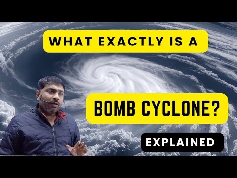 Bomb Cyclone क्या है?|Geography Current Affairs #bombcyclone #upscgeographylectures #upscprelims2026