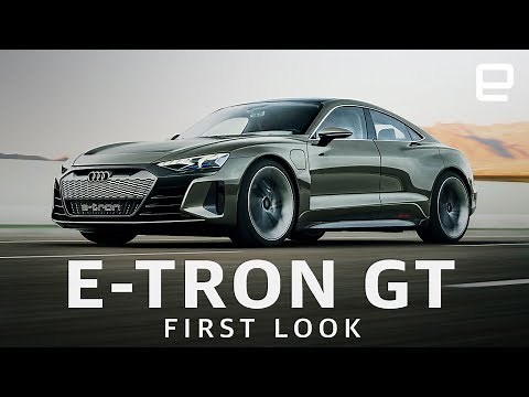 Audi E-Tron GT First Look: Fast and beautiful
