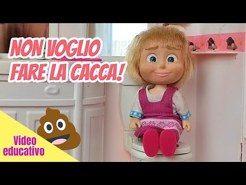 Non voglio fare la cacca! 💩/Le avventure di Masha