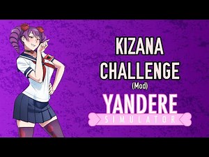 Eu tentei o Desafio da Kizana... Yandere Simulator (Mod)