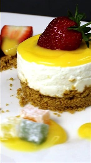This Lemon Mousse Cake Is So Creamy It's Irresistible!