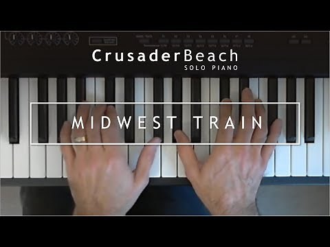 CrusaderBeach - Midwest Train | Fun Upbeat Instrumental Piano Music