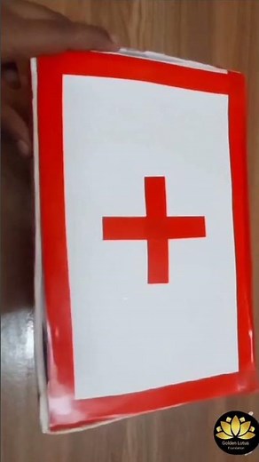 First Aid Box for School Project