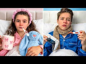 Routine du MATIN quand je suis MALADE