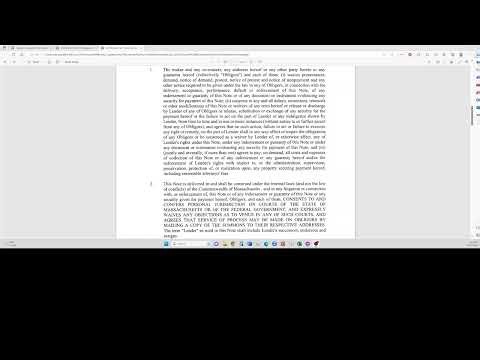 Secured Promissory Note Overview