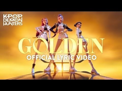 “Golden” Official Lyric Video | KPop Demon Hunters | Sony Animation