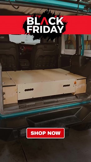 168K views · 83 reactions | Jeep owners install this storage system then say one thing, “Why didn’t I do this sooner?” ✅ Comes with Guaranteed Fitment ✅ Converts your Jeep into a weekend camper ✅ Lifetime warranty on every system ✅ Made in the USA with Pride ⚡️Biggest sale of the year is live: Get a 25% discount on every Storage and Camping System. | Wheels & Feels. Camping and car goods ️ | Facebook