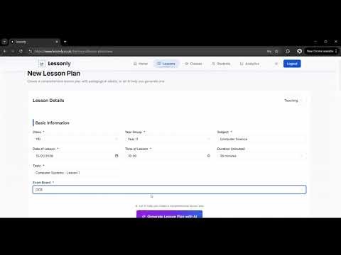 Lessonly - AI LP demo