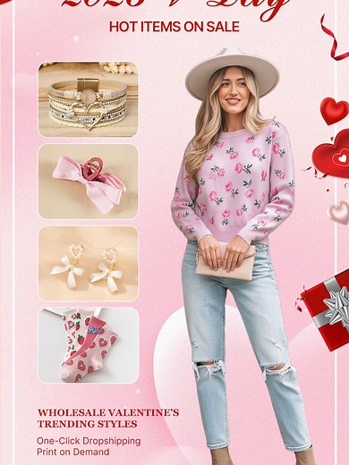 V-Day romantic styles ❤️ Wholesale | Dropshipping | Print on Demand Factory direct price ✅ Low MOQ ✅ Fast ship #dearlover #dearloverdropshipping #dearloverwholesale #dropshippingtips #valentinesday #sizeinclusive #smallbusiness #valentine #clothingbrand #printondemand #vanlentinesday Dear-Lover is the leading clothing wholesale brand.⁠ ✅Established in 2007⁠ ✅Low MOQ & No monthly fee⁠ ✅China based & Warehouses in the US⁠ ✅Wholesale &Dropship &Customization⁠ ✅Professional Design & Local Buyer Team