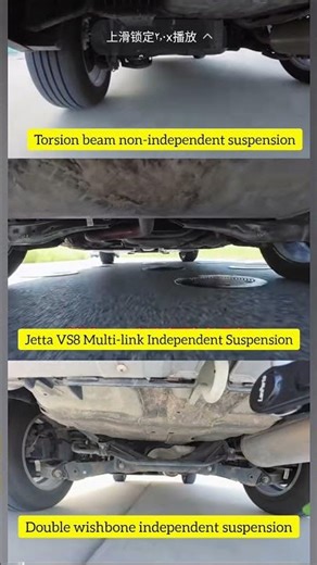 🔥 Which Suspension Is Best? Torsion Beam vs Multi-Link vs Double Wishbone! Ultimate Car Test😱#shorts