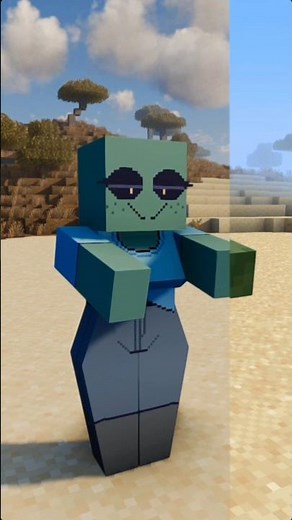 Thicc Mobs Minecraft texture pack #minecraft #minecraftmods