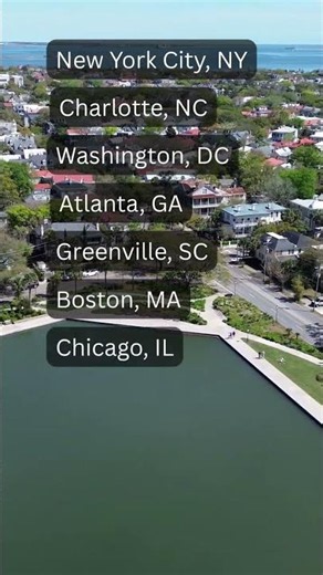 Where Are Charleston's Newest Residents Moving From? (IRS Data)