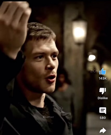 Klaus Mikaelson Hybrid Eyes Scene: Coin Pick-Up from The Originals