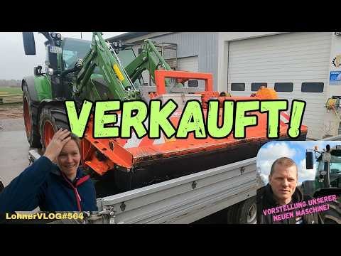 LohnerVLOG#564 Dücker UM 27 Mulcher sold | Windshield washer pump for Fendt 724 | New machine pre...
