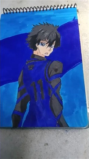 isagi drawing ✨#short #anime #bluelock
