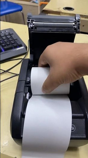 Pos Printer Posiflex PP 6900U Test Print Setup#shorts