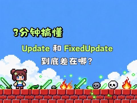 Unity小知识：Update和FixedUpdate到底差在哪？