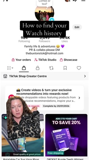 How to Find Your Watch History on TikTok