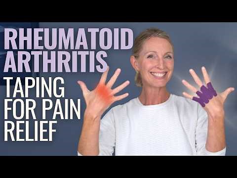 How to Tape for Rheumatoid Arthritis Hand Pain: Kinesiotaping for Pain Relief