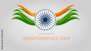 15th August Indian Independence Day Animation Video