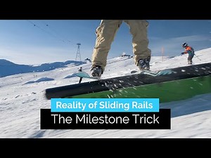 The Reality of Learning How to Slide Rails on Skis | Milestone Tricks