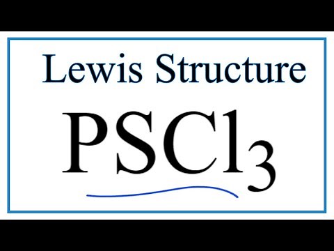 How to Draw the Lewis Dot Structure for PSCl3