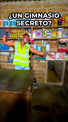 Construyó un gimnasio secreto
