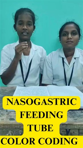 Kasi on Instagram: "NG Tube Color Coding – Understanding Tube Identification in Clinical Practice Jayaam Allied Health Center & CARDS Community College conducted a session on NG Tube Identification & Color Coding, helping students understand how tube size and type are identified safely in hospital settings. 🎓 For nursing and paramedical students, knowing NG tube color coding is important for correct tube selection and patient safety. 🩺 What is NG Tube Color Coding? NG tubes are color-coded bas