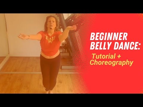 20-Min Beginner Belly Dance Class | Learn El Gaw Wallaa Choreography Step-by-Step