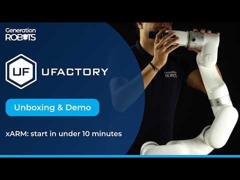 UFactory xArm 6 Setup in Under 10 Minutes | Easy Robot Programming (Blockly, ROS 2, Python)