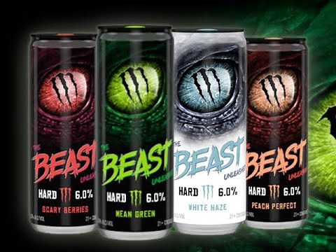 The Beast Unleashed Alcoholic Beverage (Monster Drink ) Review