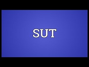 SUT Meaning
