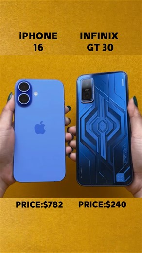 iPhone 16 vs Infinix GT 30 🔥 Speed & App Loading Test!