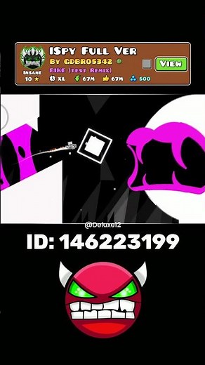ISPY FULL VER is 🔥🔥🔥#geometrydash #gd