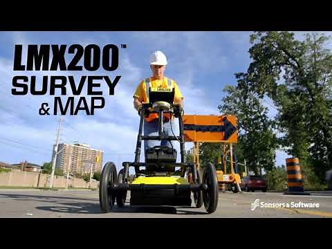 Utility Locating with LMX100 & LMX200 Ground Penetrating Radar (GPR)