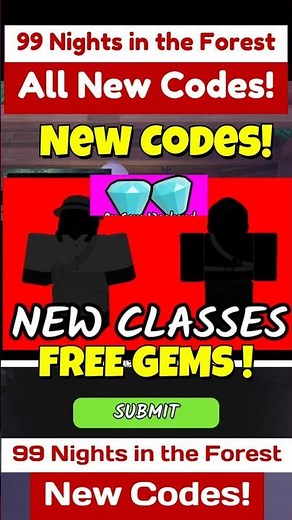 New 99 Nights in the Forest Codes - Codes For 99 Nights in the Forest