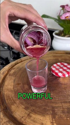 What happen when you Mix Onion🧅 Beetroot💜 Ginger🫚 & Honey🍯 in a Jar.