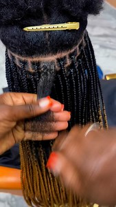 1M views · 2K reactions | SMALL Ombré knotless braids WAIST LENGTH ✨✨   @longdreamsalon @rosesbraids1 #smallknotlessbraids #cboxbraidstyles #jumboboxbraids #smallbusiness #linkinbio #graphicdesign #logo #braids #workfromhome #stpetebraider #tampabraider | Rosesbraids | Facebook