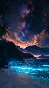 🌊🌌🌴 🎥 Azawan #PeacefulLandscape #sealife #foresterculture | Azawan
