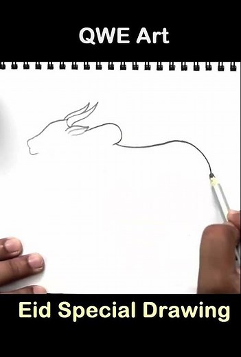 Eid Special Ox Drawing #shorts