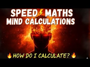 HOW DO I CALCULATE ✍️FASTLY - SPEED MATHS ALL IN ONE VIDEO - WATCH IN 1.5X OR SKIP BASED ON NEED
