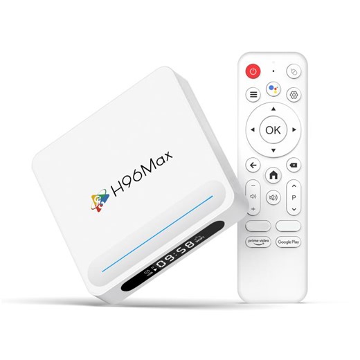 [$56.28] H96 Max H618 Plus 电视盒子，4GB+128GB，安卓14 TV BOX投屏机顶盒（欧规）