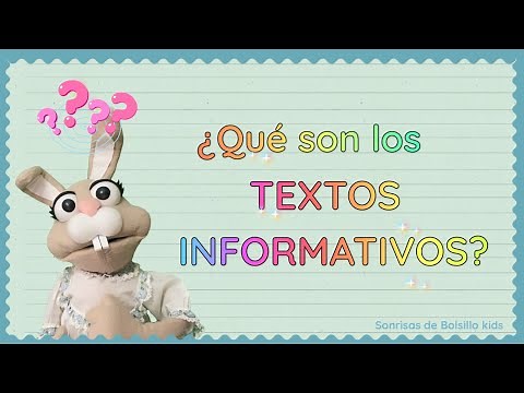 ¿Qué son los textos Informativos? - Para niños 🧒🏻