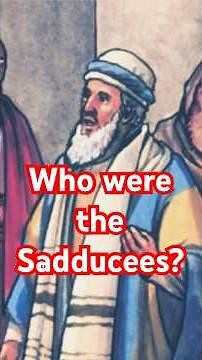 Who were the Sadducees? #bibleteaching #history #gospeltruth #jesuschrist