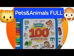 LeapFrog Learning Friends Words Interactive Book|Pets&Animals Full #storytimewithToysFunKidsUK #sub