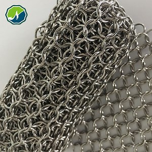 [Hot Item] Chain Mail Wire Mesh Stainless Steel Ring Mesh Curtains
