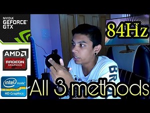 How to Overclock any Monitor ?? unlocking the full potential of screen in your laptop / desktop.